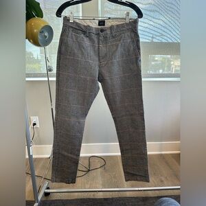 J. Crew Black and White Houndstooth Pants